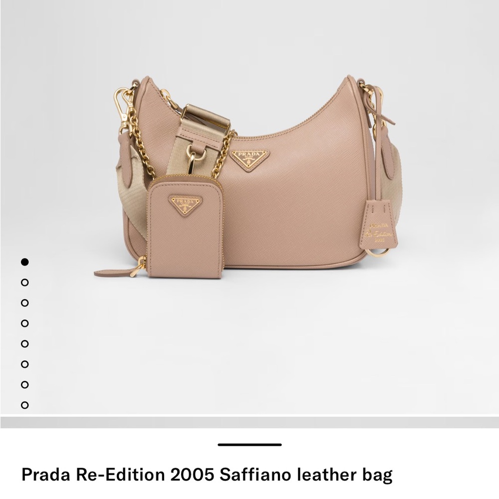 Gorgeous Prada 2005 reedition leather bag - Picture 7 of 10